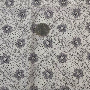 1/2 Yard Quilting White Black Documentaries by Benartex Cut Craft Quilting